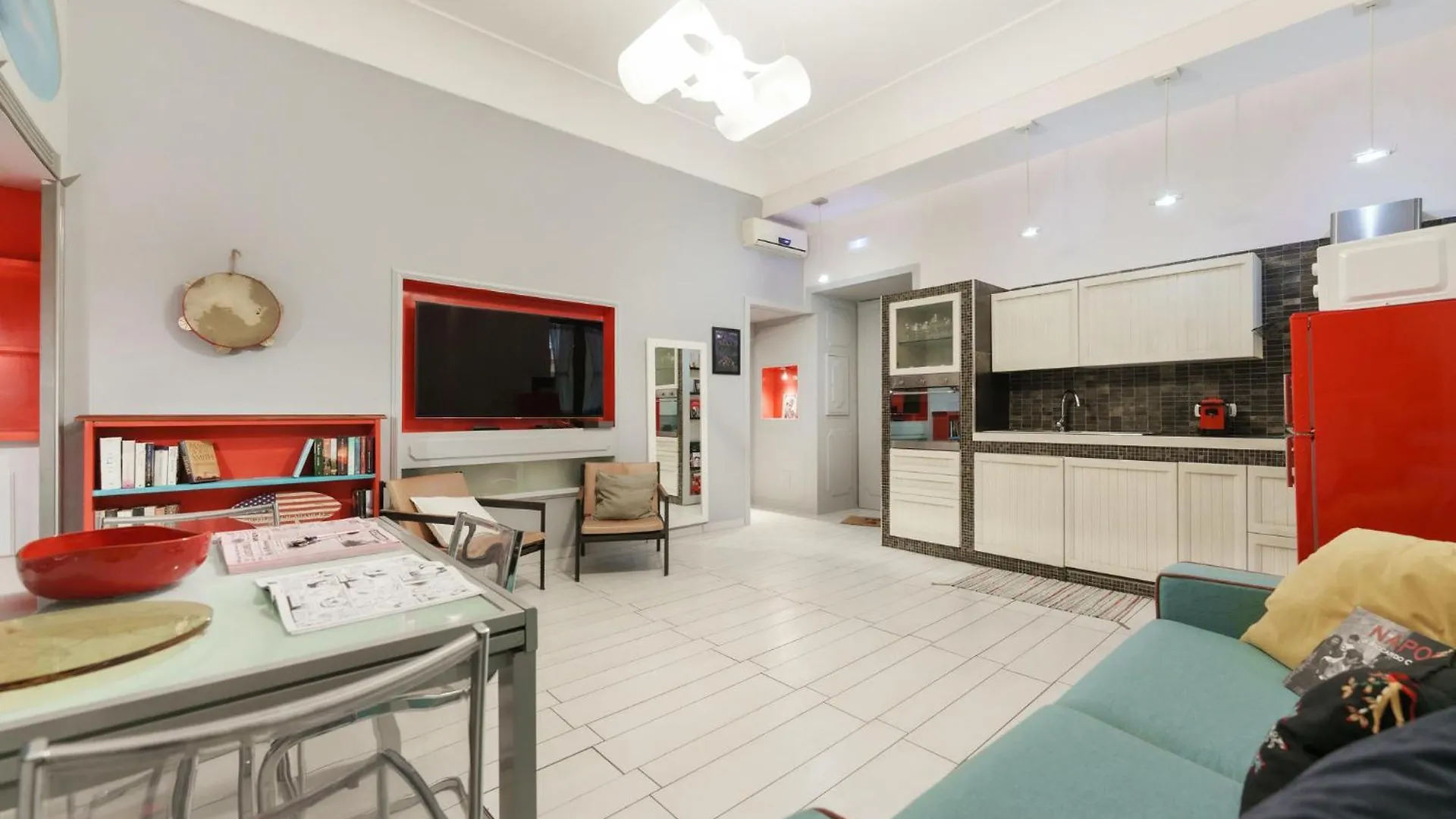 Art-Filled, Luxury Finished 2Br Escape In Vomero Apartment Naples 0*,  Italy